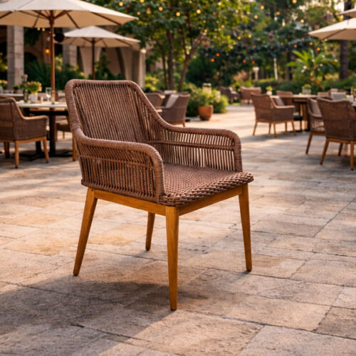 modern dining chairs rope weaving enggano