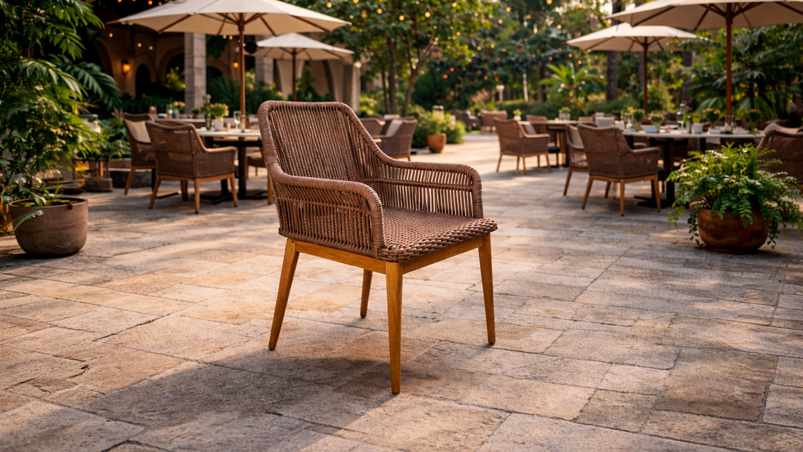 modern dining chairs rope weaving enggano