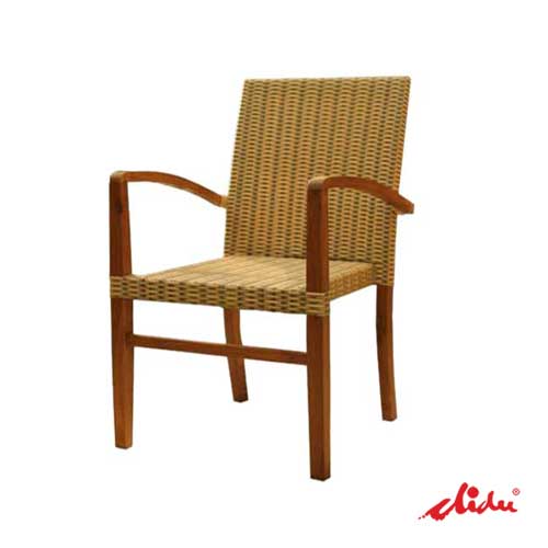 wooden arm chairs stacking teak
