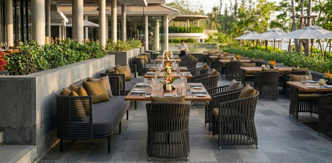 patio dining chairs rope weaving biatto
