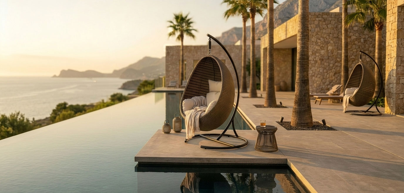 hanging egg chair for patio furniture cacoon