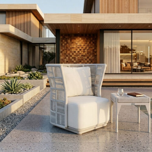rope sofa luxury choice for villa and resort dune single