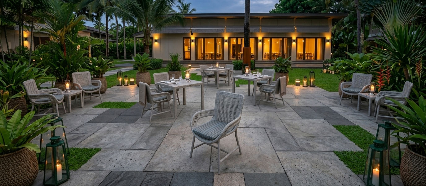 patio rattan chairs for outdoor restaurants and resorts pronto