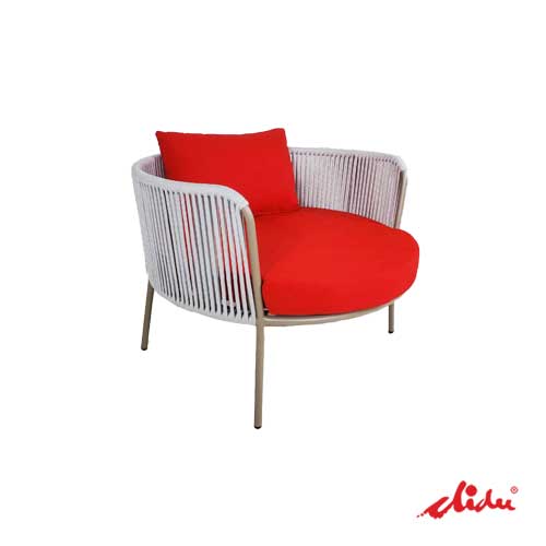lounge chair wicker rope outdoor furniture tortuga