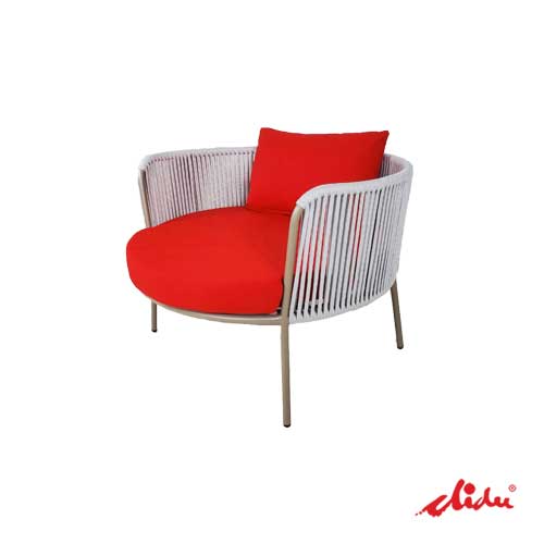 lounge chair wicker rope outdoor furniture tortuga