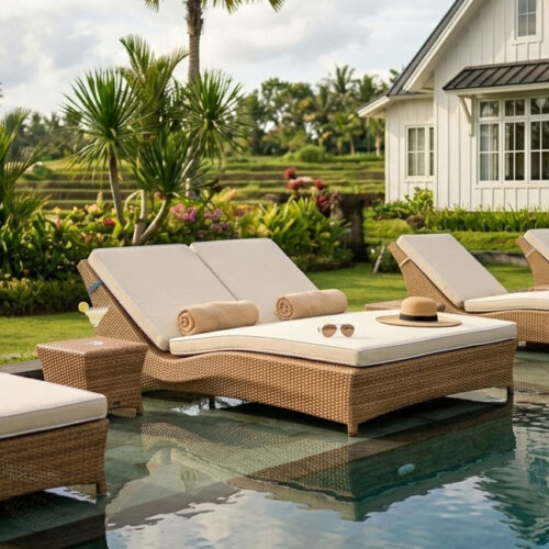 outdoor chaise sun lounger for luxury hotels and resorts blanko
