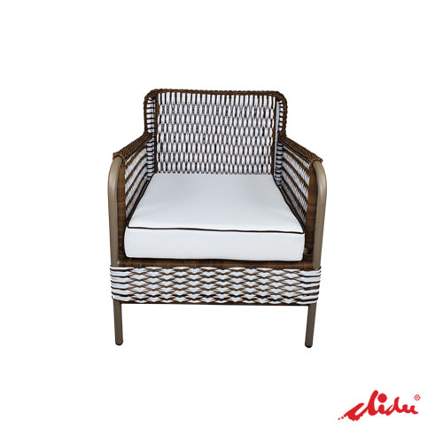 premium wicker couch balcony sofa single seat barong