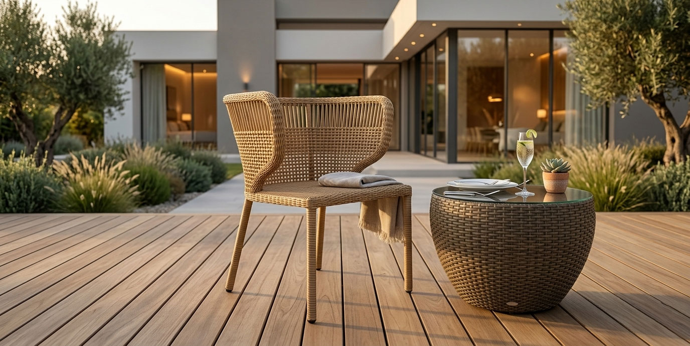 outdoor chairs wicker patio dining seat lora