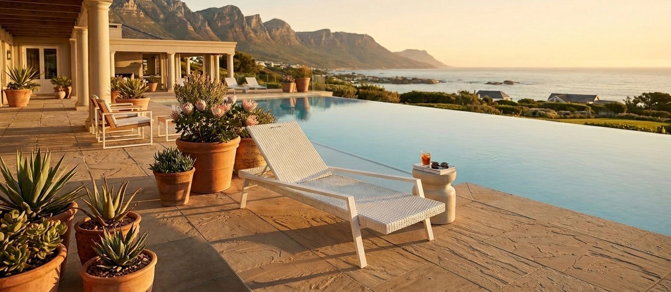 sunbed for luxury homes and hotels