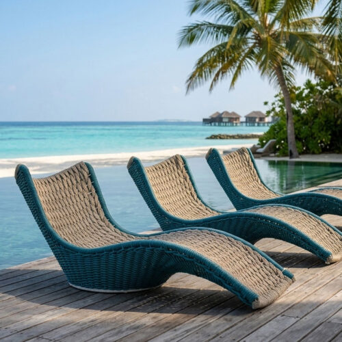 luxury sunbed for premium hotels, resorts, and homes