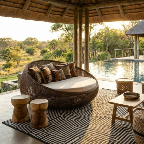 wicker sofa bed for hotels pools daybed outdoor furniture lovina