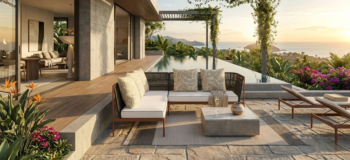 modern sofa suites for villa and resort outdoors el savator