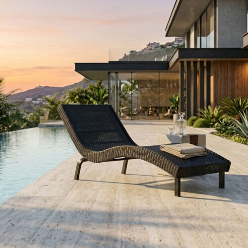 sunbed for hotel and resorts swimming pool furniture mv