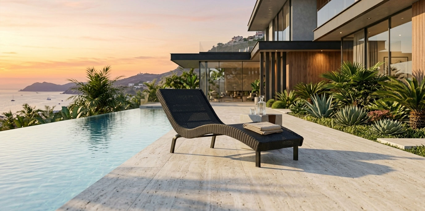 sunbed for hotel and resorts swimming pool furniture mv