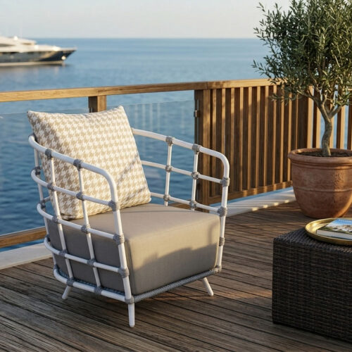 modern patio sofa single for luxury resorts and villas romanza