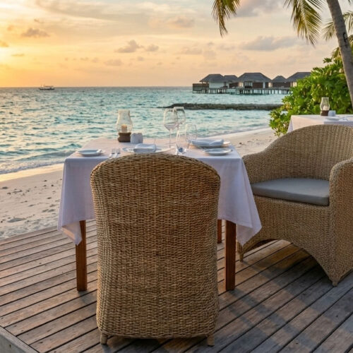 woven patio chair stylish outdoor seating for resorts caven