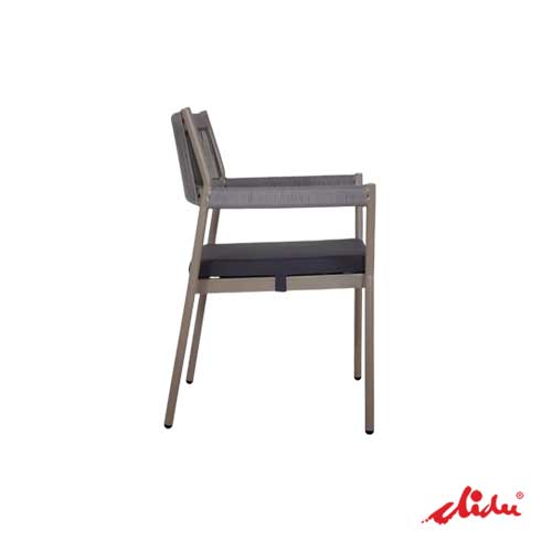 rope armchair for hotels restaurant dining set lounge hillario