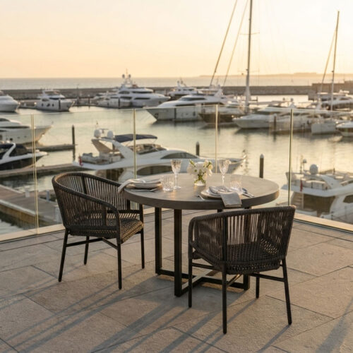 dining armchair for restaurant modern woven chair morondava