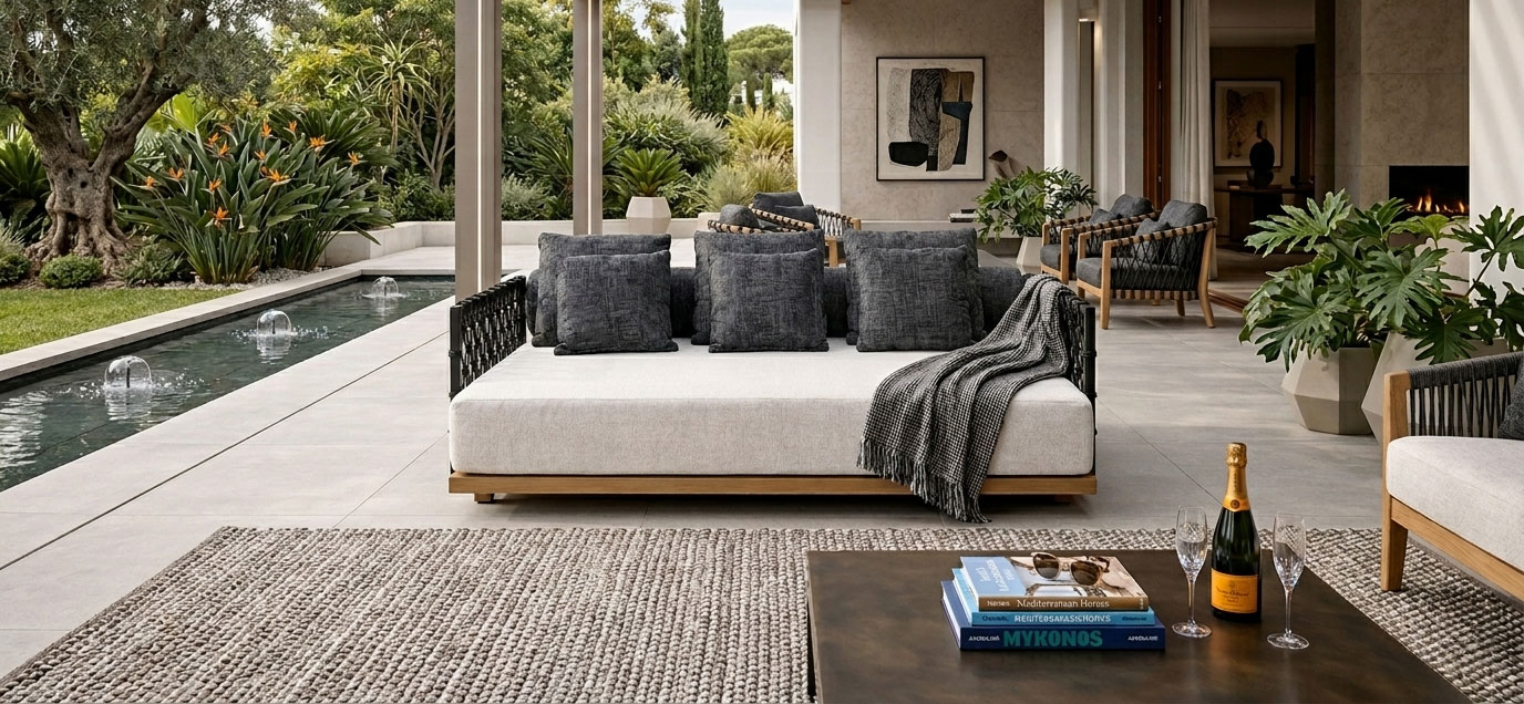exclusive lounge daybed for hotels, resorts & villas natasha