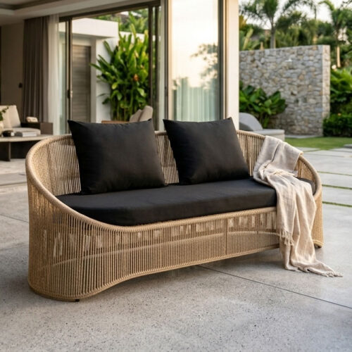 modern double sofa two seater couch for outdoor living sogari