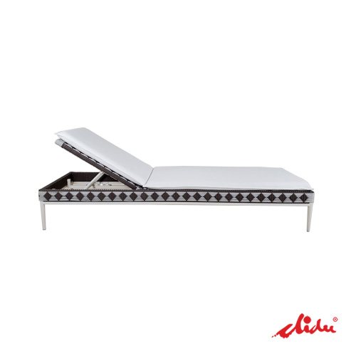 Modern Sunbed for Hotels Swimming Pool Furniture Pallazo